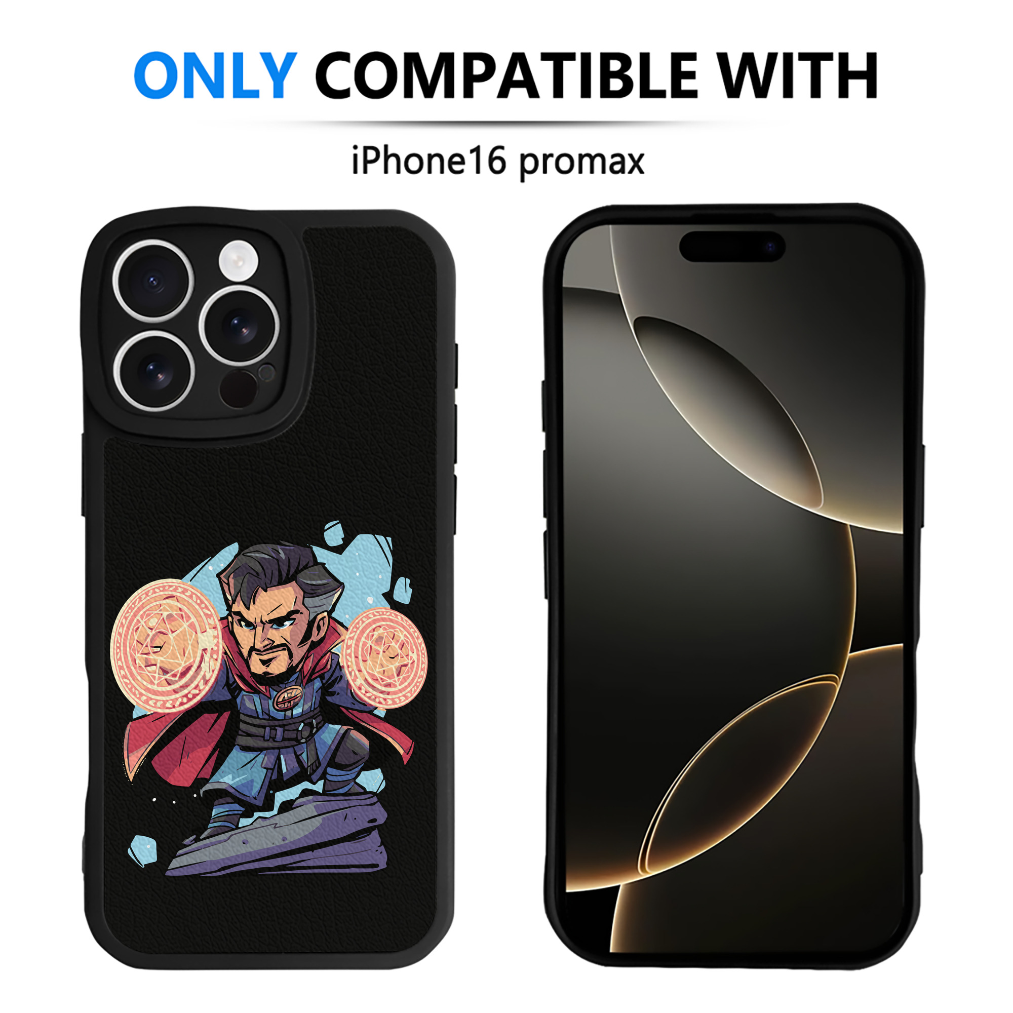 （画像用） アベンジャーズ The Avengers 【iPhone 16シリーズ対応】シリコンスマホケース（レザー調） 材質：シリコン